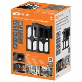 Светильник садово-парковый TDM Сидней 60W E27 вниз, металл, прозрачное/черный