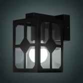 Светильник садово-парковый TDM Сидней 60W E27 вниз, металл, прозрачное/черный