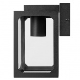 Светильник садово-парковый TDM Чикаго 60W E27 вниз, металл, прозрачное/черный