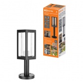 Светильник садово-парковый TDM Женева 60W E27 стойка, алюминий, прозрачное/черный