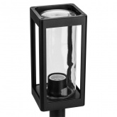 Светильник садово-парковый TDM Женева 60W E27 стойка, алюминий, прозрачное/черный