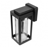 Светильник садово-парковый TDM Женева 60W E27 вниз, алюминий, прозрачн/черный