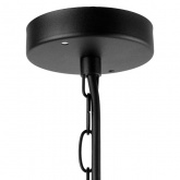 Светильник садово-парковый TDM Бостон-1 60W E27 D200 мм, подвес, металл, черный