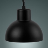 Светильник садово-парковый TDM Бостон-1 60W E27 D200 мм, подвес, металл, черный