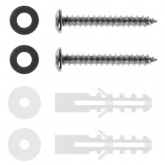 Светильник садово-парковый TDM Онтарио 60W E27 вверх, алюминий, прозрачное/черный