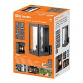 Светильник садово-парковый TDM Онтарио 60W E27 вверх, алюминий, прозрачное/черный