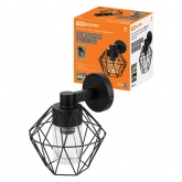 Светильник садово-парковый TDM Доминго 60W E27 вниз, металл, черный