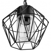 Светильник садово-парковый TDM Доминго 60W E27 подвес, металл, черный