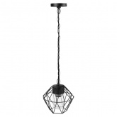Светильник садово-парковый TDM Доминго 60W E27 подвес, металл, черный