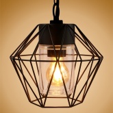 Светильник садово-парковый TDM Доминго 60W E27 подвес, металл, черный