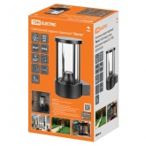 Светильник садово-парковый TDM Лахти 60W E27 вверх, алюминий, прозрачное/черный