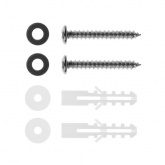 Светильник садово-парковый TDM Лахти 60W E27 вверх, алюминий, прозрачное/черный