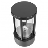 Светильник садово-парковый TDM Лахти 60W E27 вверх, алюминий, прозрачное/черный