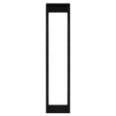 Светильник садово-парковый TDM LED Аура 6W 4000K алюминий/черный IP65 H800 мм