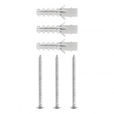 Светильник садово-парковый TDM LED Аура 6W 4000K алюминий/черный IP65 H800 мм