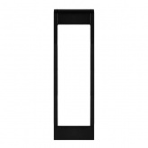 Светильник садово-парковый TDM LED Аура 6W 3000K алюминий/черный IP65 H500 мм