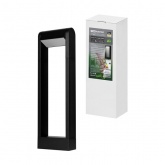 Светильник садово-парковый TDM LED Аура 6W 3000K алюминий/черный IP65 H500 мм