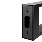 Светильник садово-парковый TDM LED Аура 6W 3000K алюминий/черный IP65 H300 мм