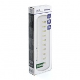 Светильник светодиодный аварийный Feron 30 LED AC/DC, белый, EM110