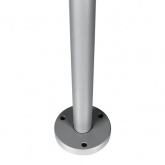 Светильник садово-парковый TDM Мадрид 1х60W E27 столб H955mm алюминиевый прозрачное/серый