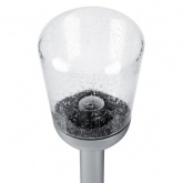 Светильник садово-парковый TDM Мадрид 1х60W E27 столб H955mm алюминиевый прозрачное/серый