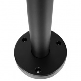 Светильник садово-парковый TDM Женева 1х60W E27 столб H500mm алюминиевый прозрачное/черный