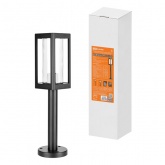 Светильник садово-парковый TDM Женева 1х60W E27 столб H500mm алюминиевый прозрачное/черный