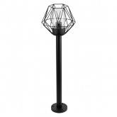 Светильник садово-парковый TDM Доминго 1х60W столб H800mm черный, металл E27