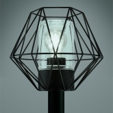 Светильник садово-парковый TDM Доминго 1х60W столб H800mm черный, металл E27