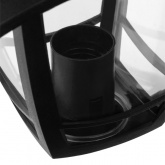 Светильник садово-парковый TDM Сити НБУ 07-60-001 У1 4-х гранник настенный вверх черный