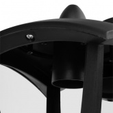 Светильник садово-парковый TDM Сити НБУ 07-60-002 У1 4-х гранник настенный вниз черный