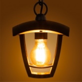 Светильник садово-парковый TDM Сити НСУ 07-60-001 У1 4-х гранник подвесной черный