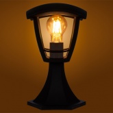 Светильник садово-парковый TDM Сити НТУ 07-60-001 У1 4-х гранник напольный черный