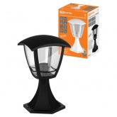 Светильник садово-парковый TDM Сити НТУ 07-60-001 У1 4-х гранник напольный черный