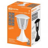 Светильник садово-парковый TDM Сити НТУ 07-60-001 У1 4-х гранник напольный черный