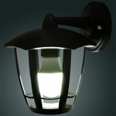 Светильник садово-парковый TDM Сити НБУ 07-60-004 У1 6-ти гранник настенный вниз черный