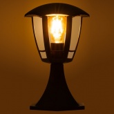 Светильник садово-парковый TDM Сити НТУ 07-60-003 У1 6-ти гранник напольный черный