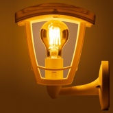 Светильник садово-парковый TDM Сити НБУ 07-60-001 У1 4-х гранник настенный вверх белый