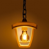 Светильник садово-парковый TDM Сити НСУ 07-60-001 У1 4-х гранник подвесной белый