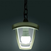 Светильник садово-парковый TDM Сити НСУ 07-60-001 У1 4-х гранник подвесной белый