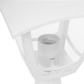 Светильник садово-парковый TDM Сити НТУ 07-60-001 У1 4-х гранник напольный белый