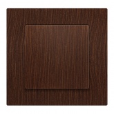 Переключатель перекрёстный Intro Accent10А-250В IP20 венге 6-108-10