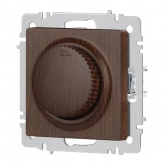 Светорегулятор Intro 600Вт поворотный 230В IP20 венге 6-401-10