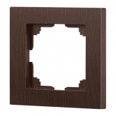 Рамка на 1 пост Intro Accent венге 6-501-10