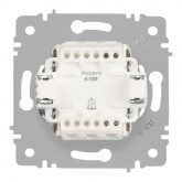 Кнопка Intro Accent 10А 250В IP20 антрацит 6-109-05