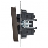 Переключатель перекрестный 2-клавишный ИЭК BRITE 10А бронза (ВС10-2-3-БрТБ)