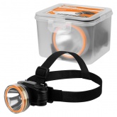 Фонарь налобный TDM 16 аккумуляторный 3W LED Li-Ion 3,7V 1,2Ah 200Lm