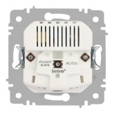 Розетка Intro Accent 2P+E Schuko со шторками 16А-250В + 2хUSB IP20 сосна 6-410-11