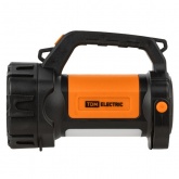 Фонарь светодиодный TDM Прожектор 6 аккумуляторный 5W LED+10 SMD+9 SMD 400Lm 3,7V 2x18650 2,4 Ah