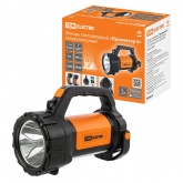 Фонарь светодиодный TDM Прожектор 6 аккумуляторный 5W LED+10 SMD+9 SMD 400Lm 3,7V 2x18650 2,4 Ah